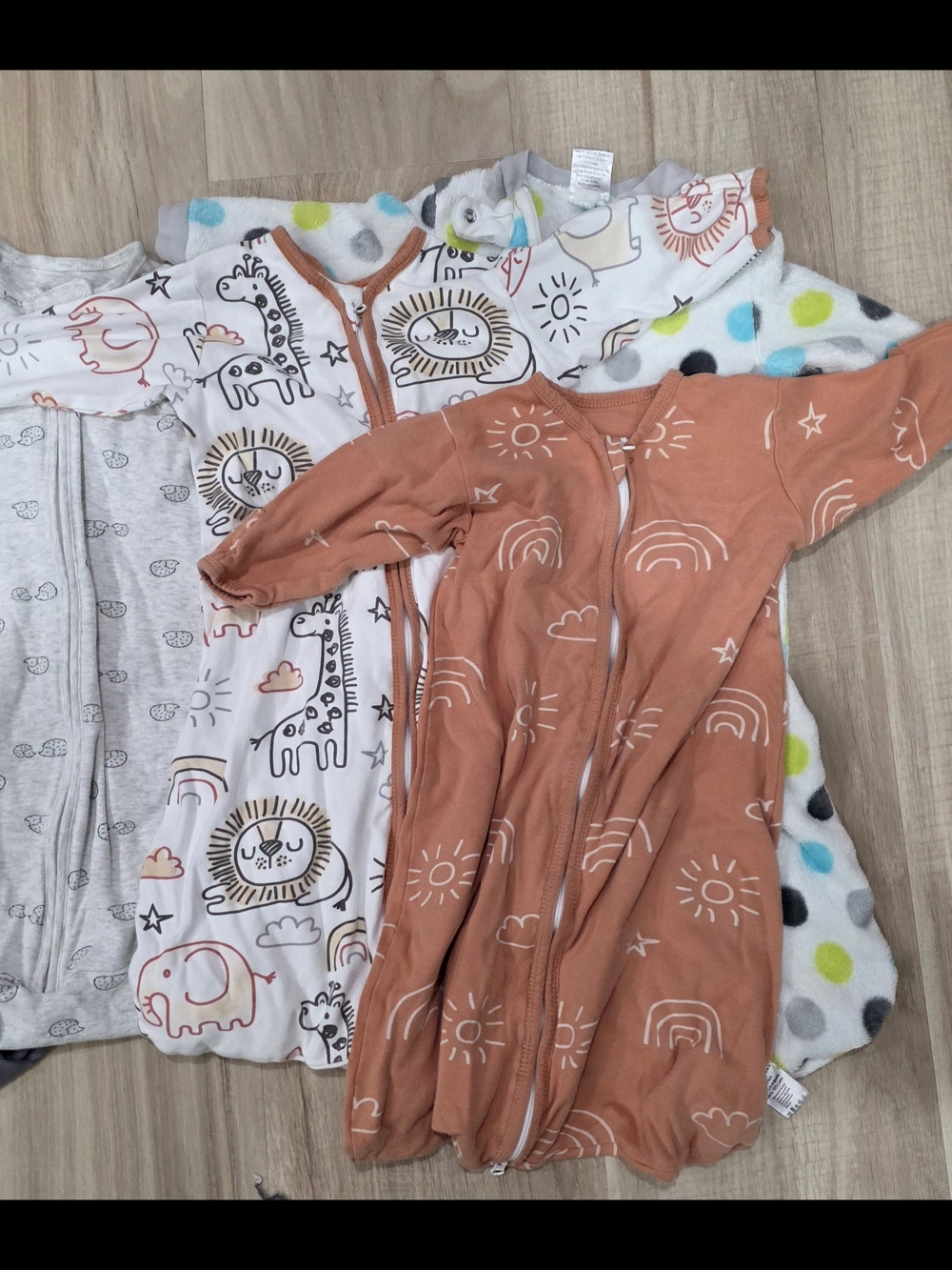 Bundle of 9 Swaddles and Sleep Sacks